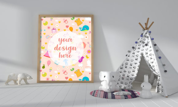 3D Rendering Modern Kids Bedroom: Perfect for Branding